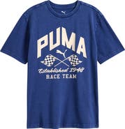 PUMA Kids' Moto Graphic Cotton T-Shirt