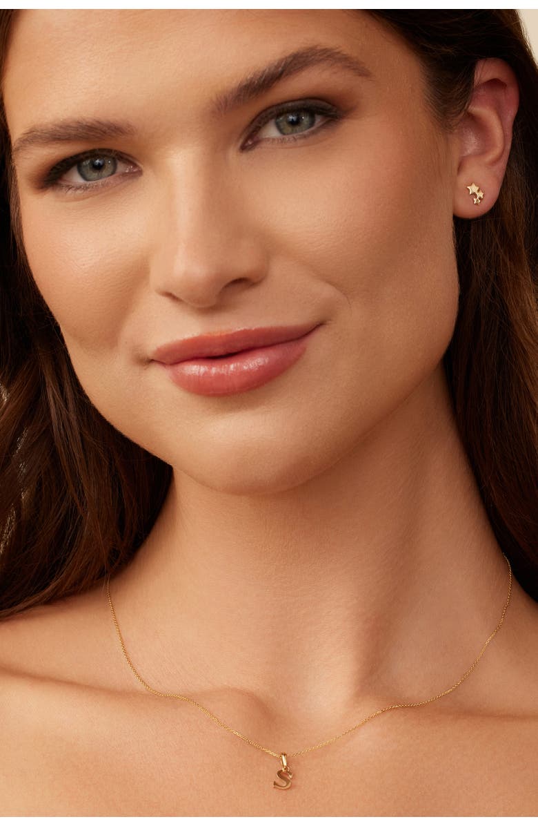 Oradina 14K Gold Starry Night Climbers, Alternate, color, Yellow Gold