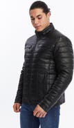 FURNIQ UK LLC Sterling Quilted Leather Puffer Jacket