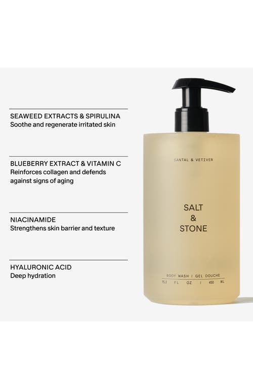 Salt & Stone Santal & Vetiver Body Wash Duo $72 Value