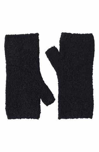 Boucle Cashmere Blend Fingerless Hand Warmers