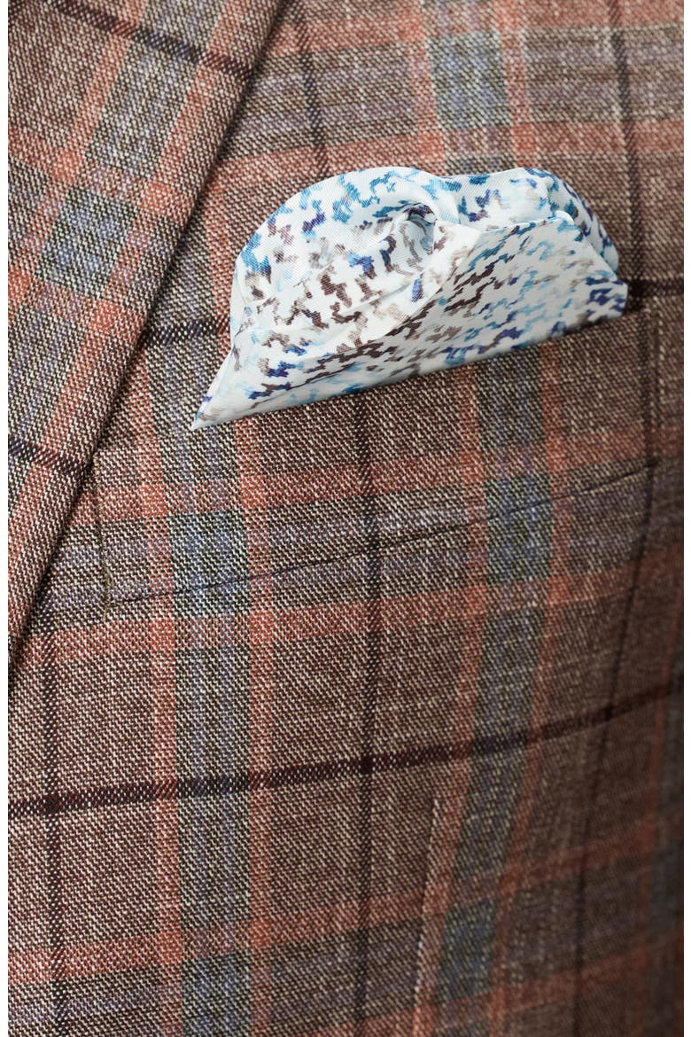 Plaid Sport Coat, Alternate, color, BROWN