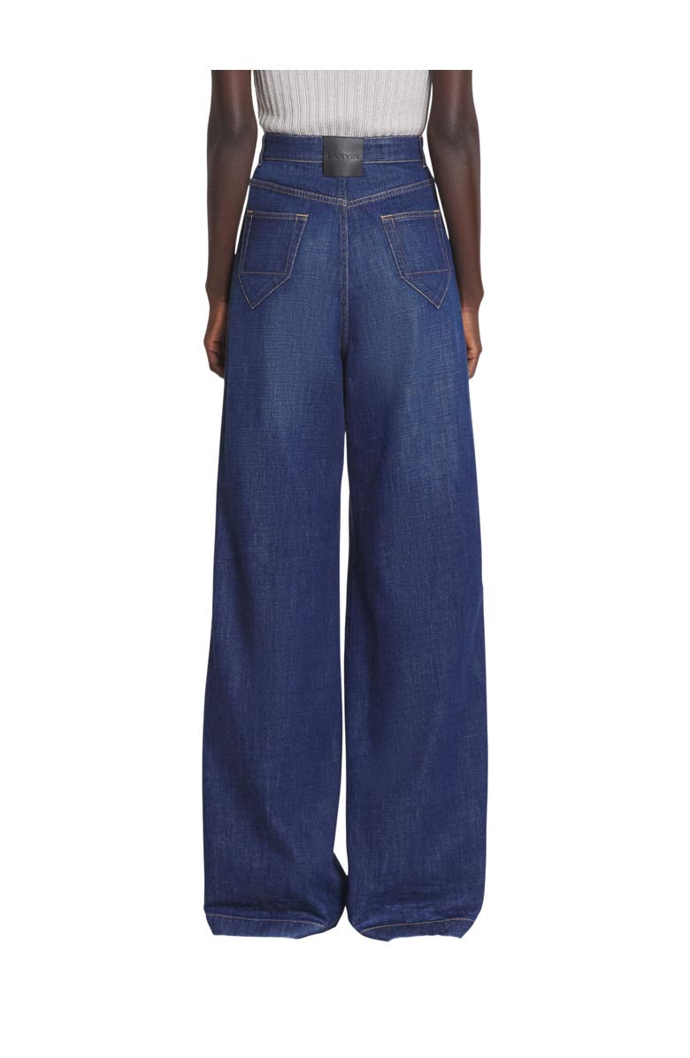 Lanvin Darted Denim Pants, Alternate, color,