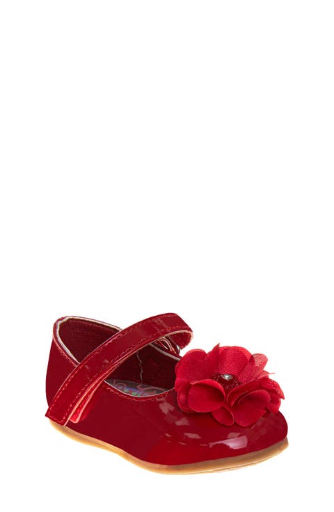 Kids' Floral Mary Jane Flat
