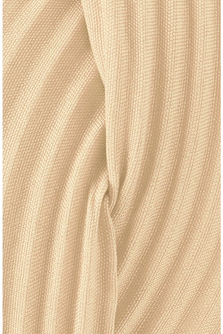 Twist Plissé Headband, Alternate, color, BUTTER