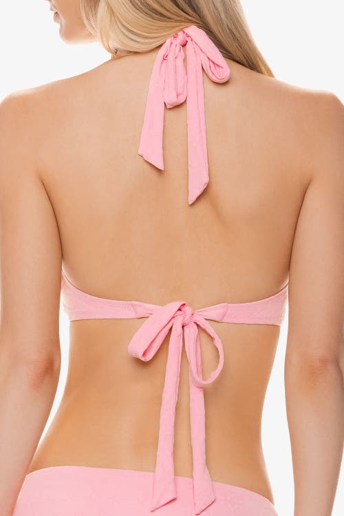 Helen Jon Tortoise Halter In Pink