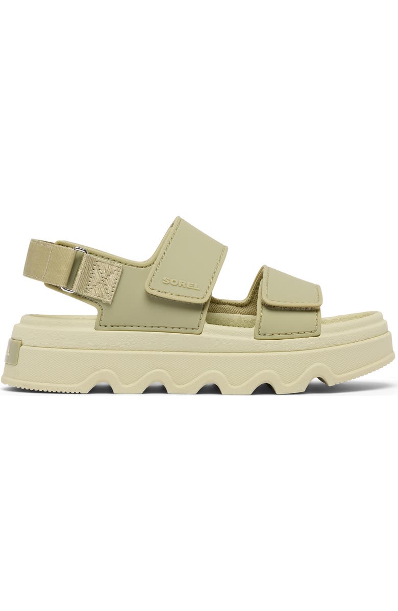 SOREL Kinetic<sup>™</sup> Sunchase Slingback Sandal, Alternate, color, Dusty Twill/ Light Aloe