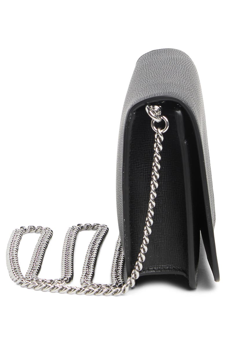 Longchamp Le Pliage Neo Wallet on a Chain, Alternate, color, Black