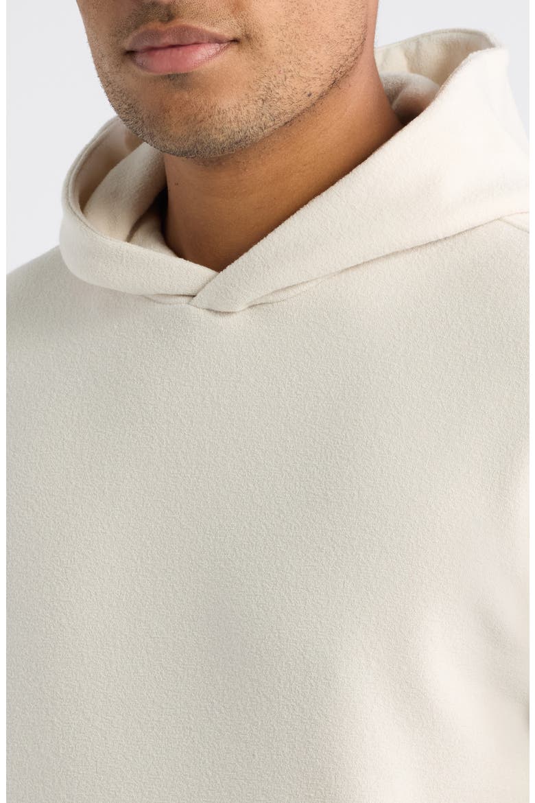 Beach Fleece Performance Hoodie, Alternate, color, BONE HEATHER