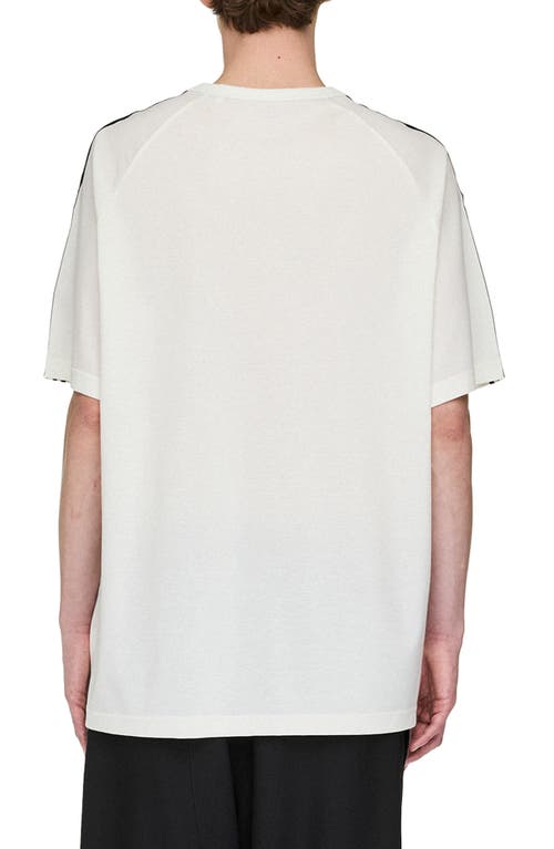 Y-3 Logo Motif T-shirt In White