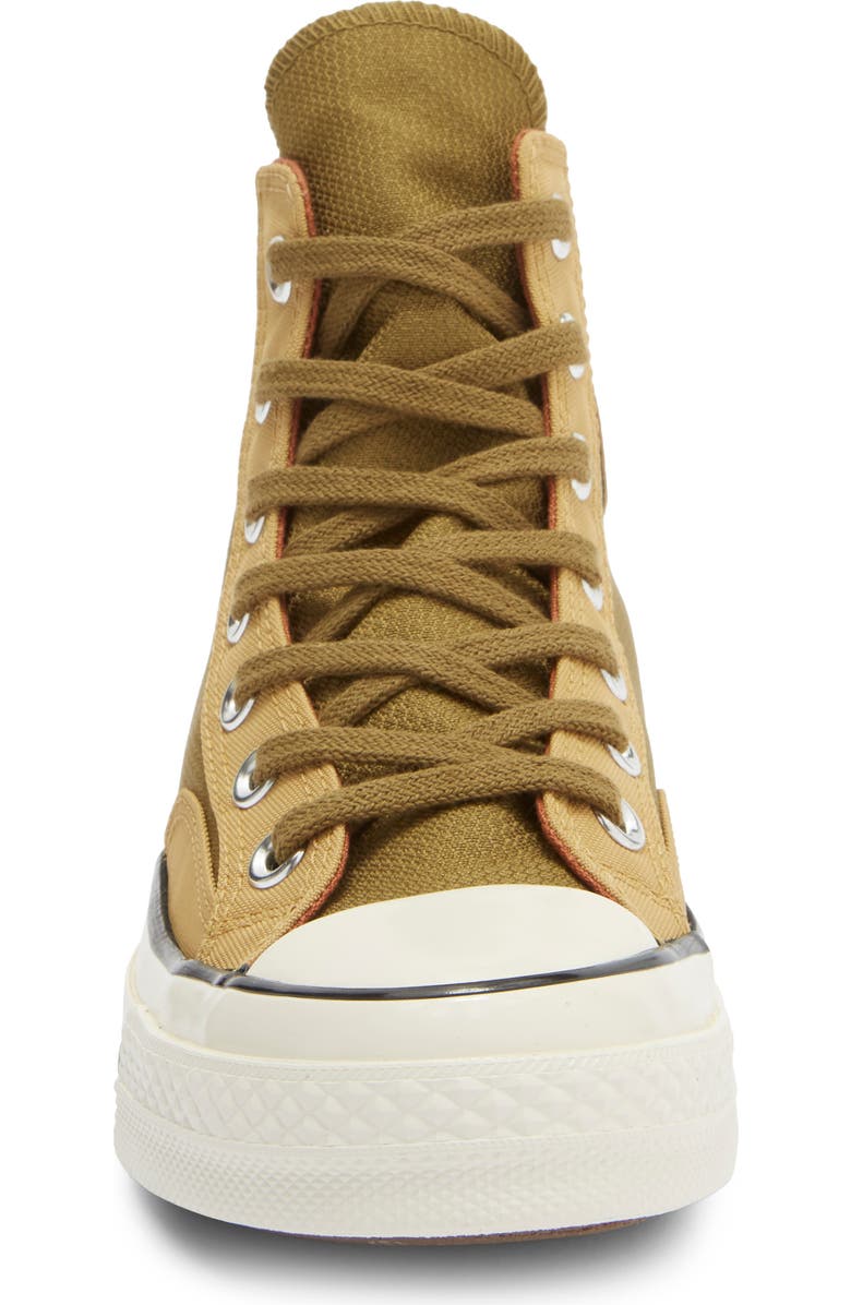 Converse Kids' Chuck Taylor All Star 70 Two-Tone High Top Sneaker, Alternate, color, Cosmic Turtle/ Dune Scape