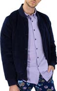 Lords of Harlech Don Velvet Reversible Bomber Jacket