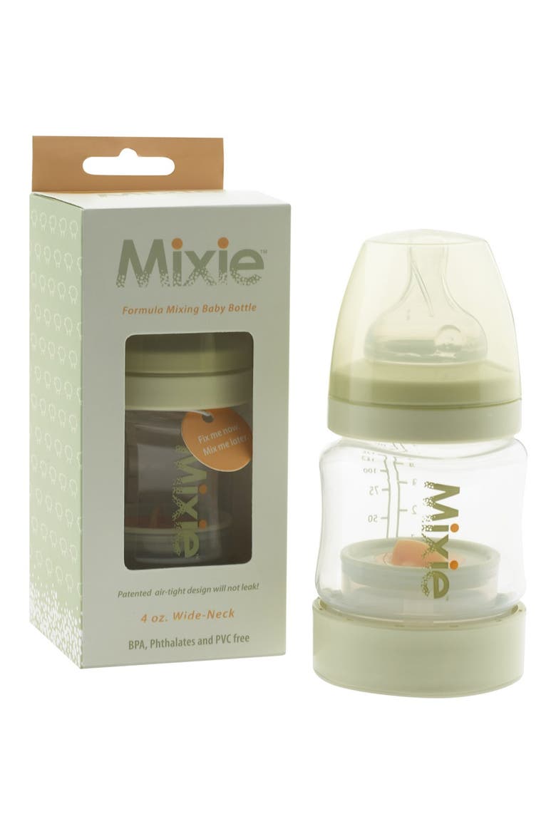 Formula Mixing Baby Bottle, Main, color, GREEN