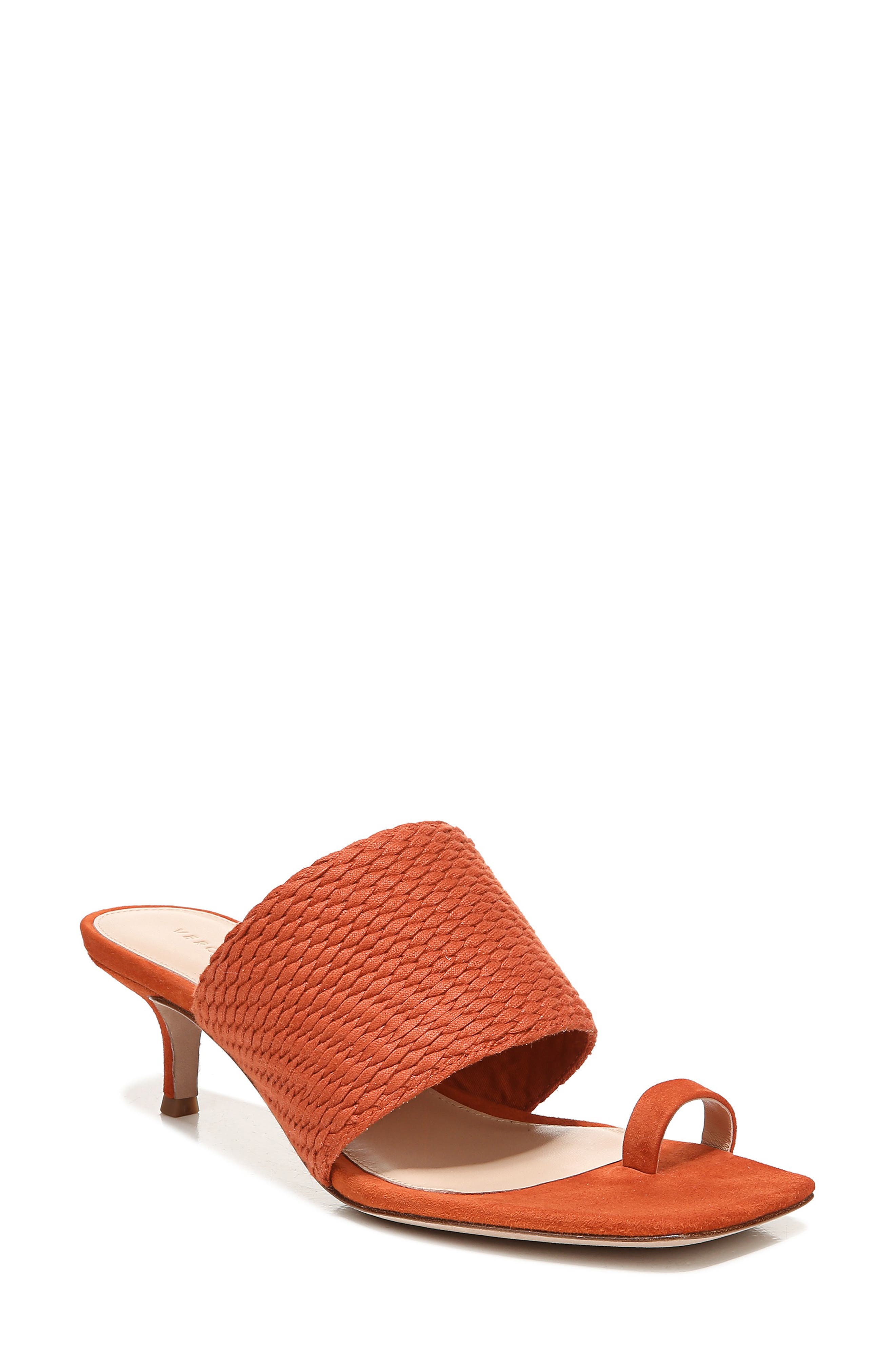 Crenn Toe Loop Sandal, Main, color, FOX
