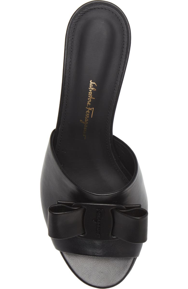 FERRAGAMO Salvatore Ferragamo Valery Viva Bow Slide Sandal, Alternate, color,