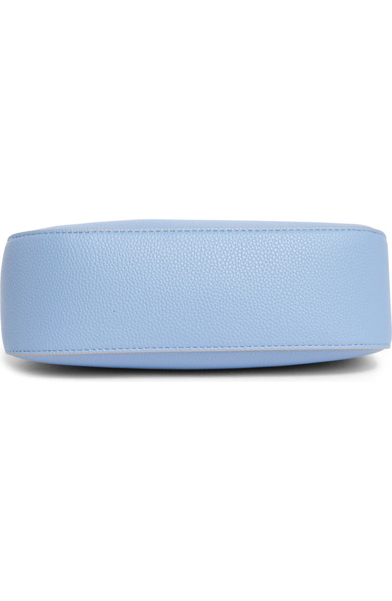 Nanette Lepore Convertible Faux Leather Baguette Shoulder Bag, Alternate, color, Cornflower Blue