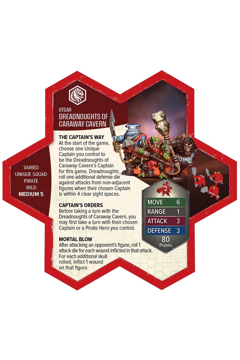 Crimson Widow and Dreadnoughts of Caraway Cavern Expansion, Alternate, color, Multicolored
