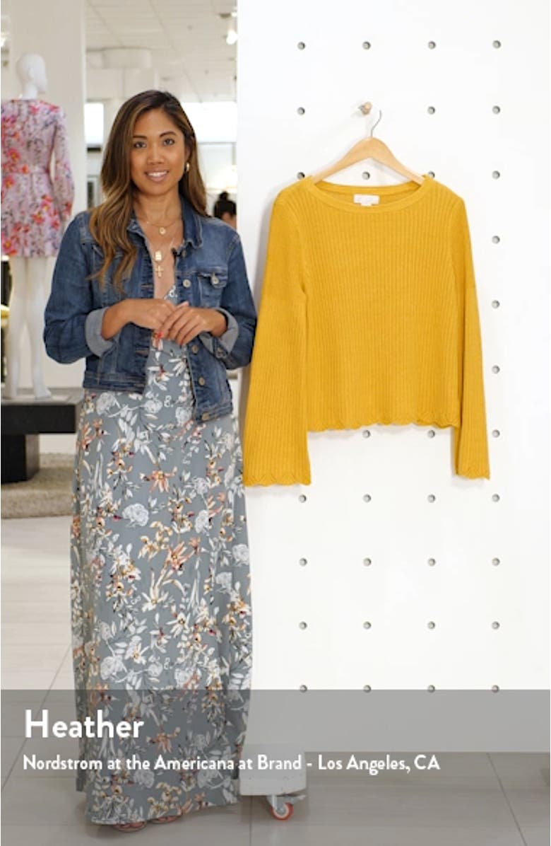 Bell Sleeve Sweater, sales video thumbnail