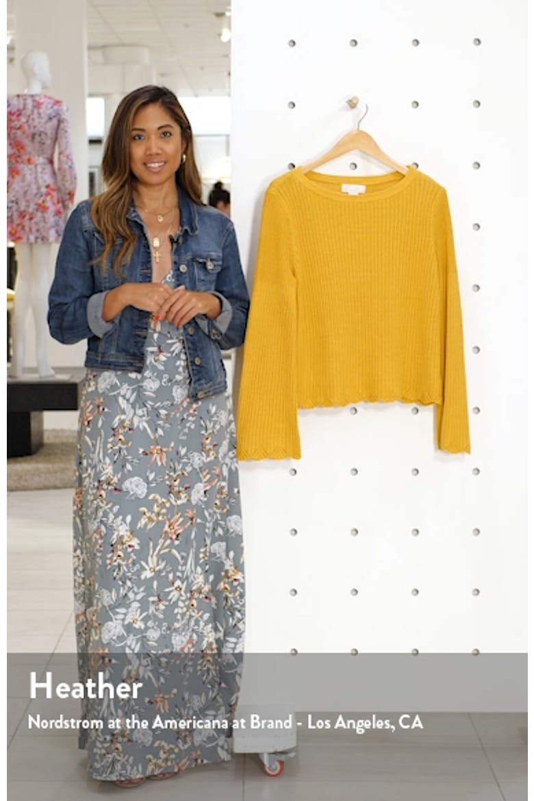 Bell Sleeve Sweater video