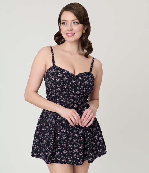 1940s Sweetheart Skirted Romper