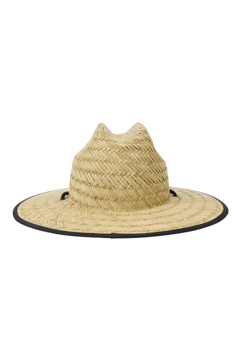 Tipton Woven Straw Sun Hat, Alternate, color, BLACK PEBBLE