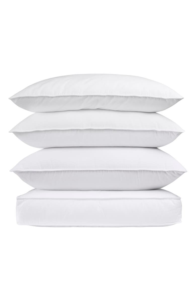 Parachute Side Sleeper Down Pillow, Alternate, color, One Density