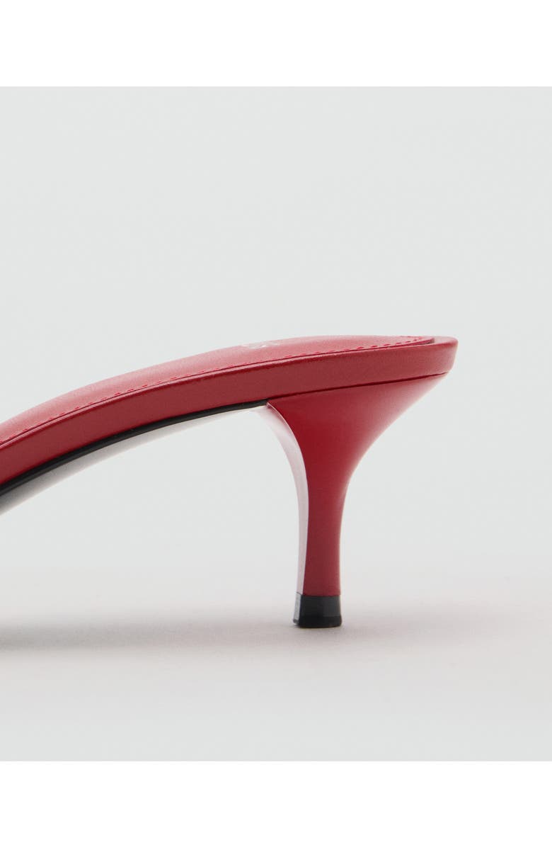 MANGO Bow Strap Sandal, Alternate, color, Red