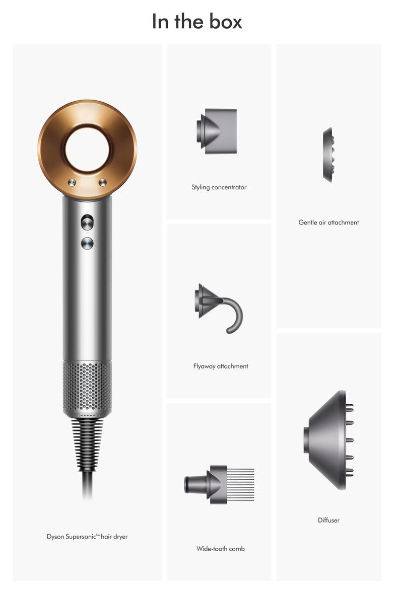 Supersonic™ Hair Dryer, Alternate, color, COPPER