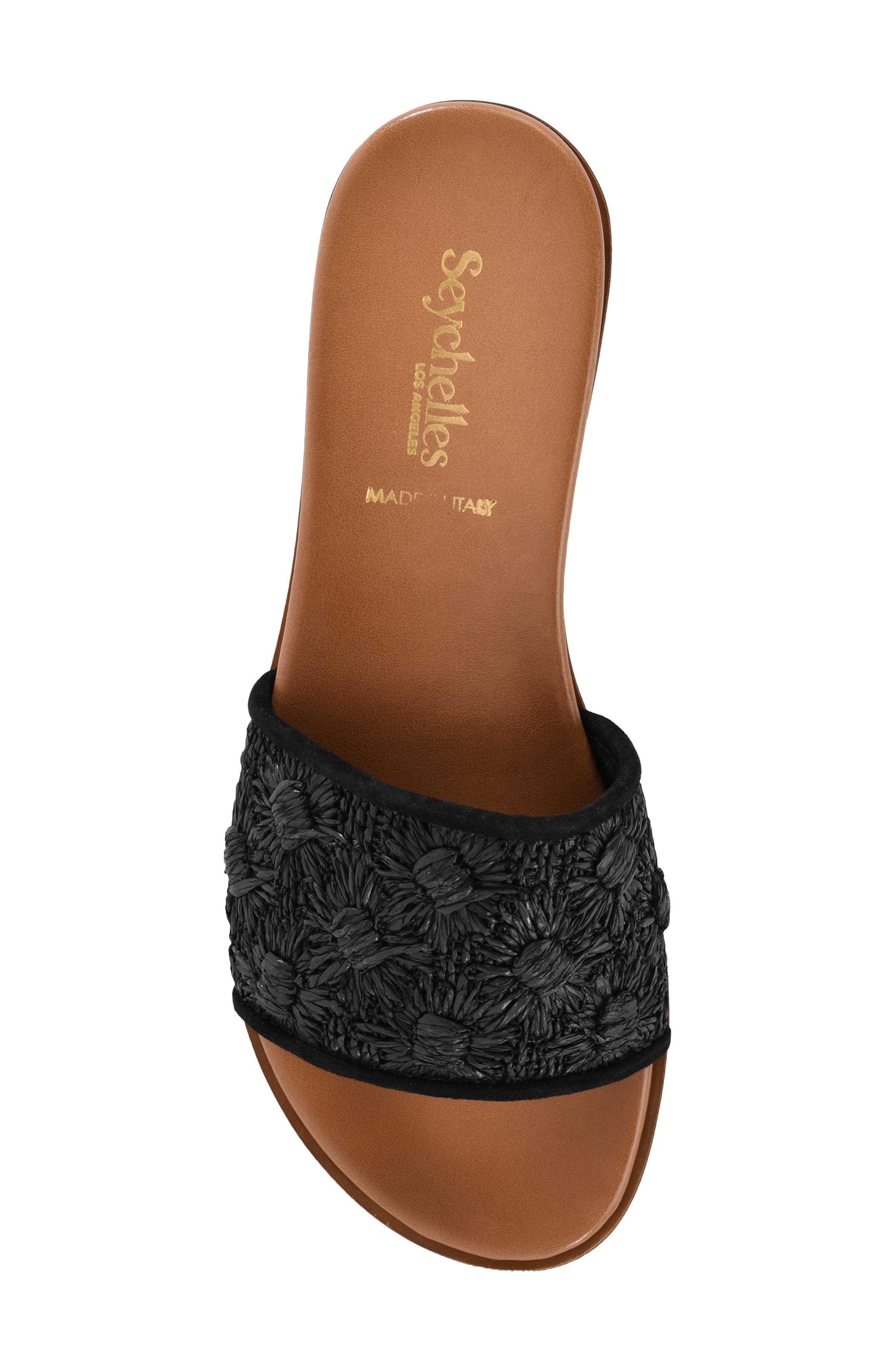 Dakota Slide Sandal, Alternate, color, BLACK