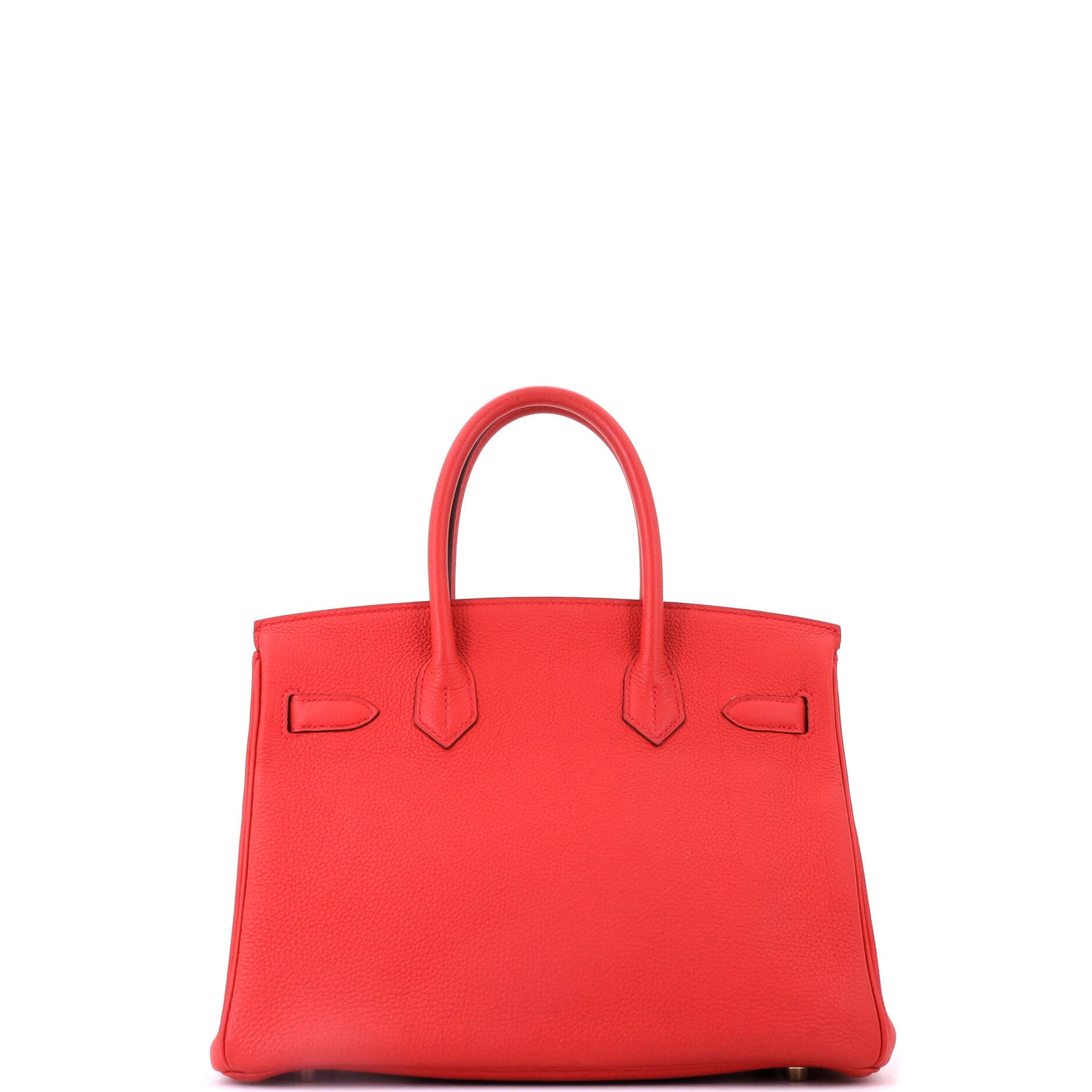 Birkin Handbag Red Togo with Gold Hardware 30, Alternate, color, Geranium