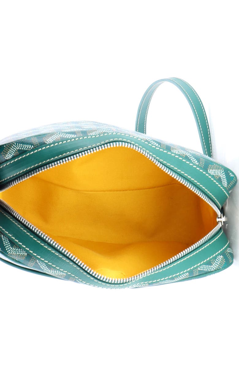 Pre-Owned Goyard Cap Vert Bag Coated Canvas, Alternate, color, Green