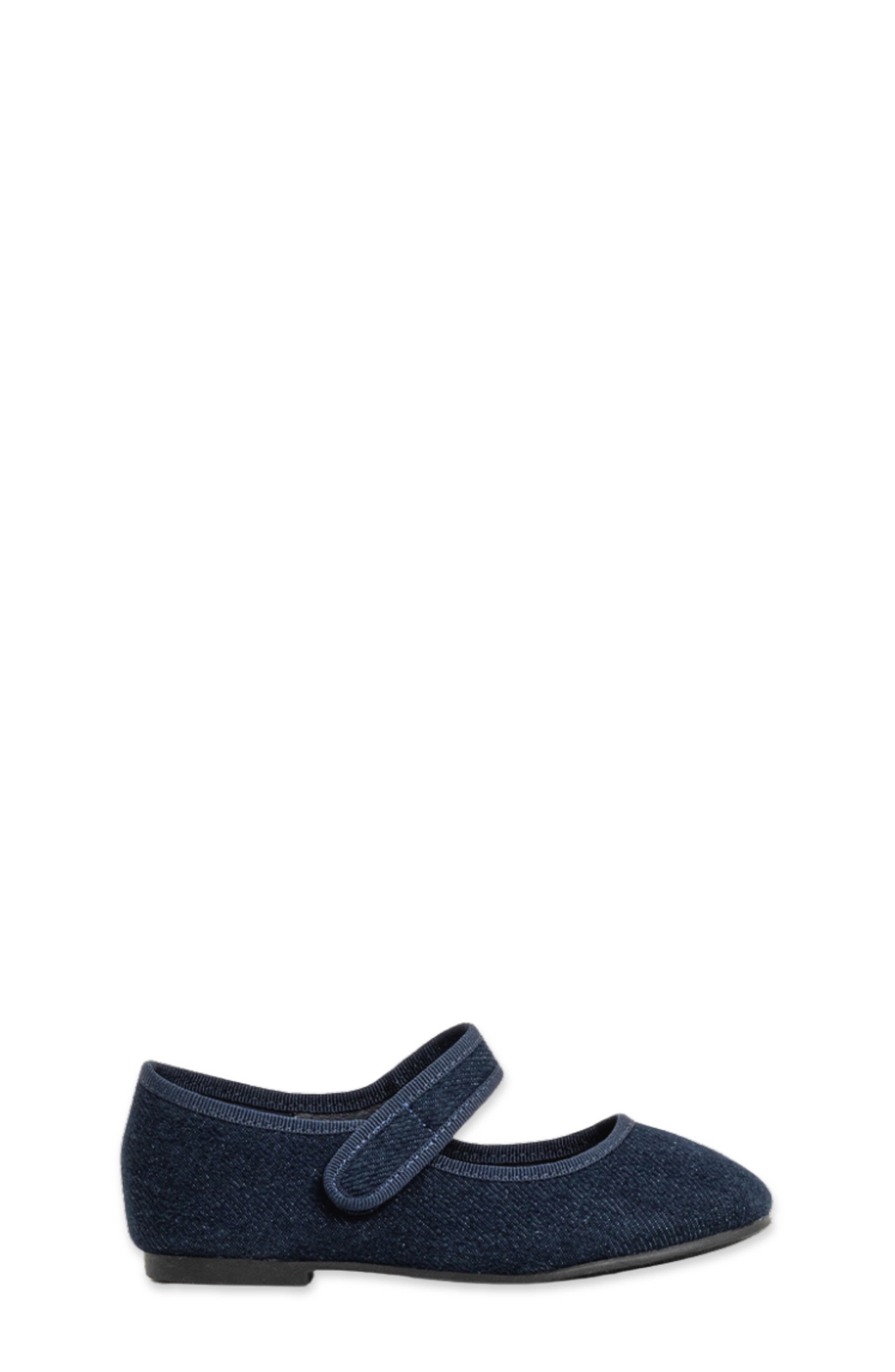 Kids' Arya Mini Metallic Mary Jane, Alternate, color, DARK DENIM