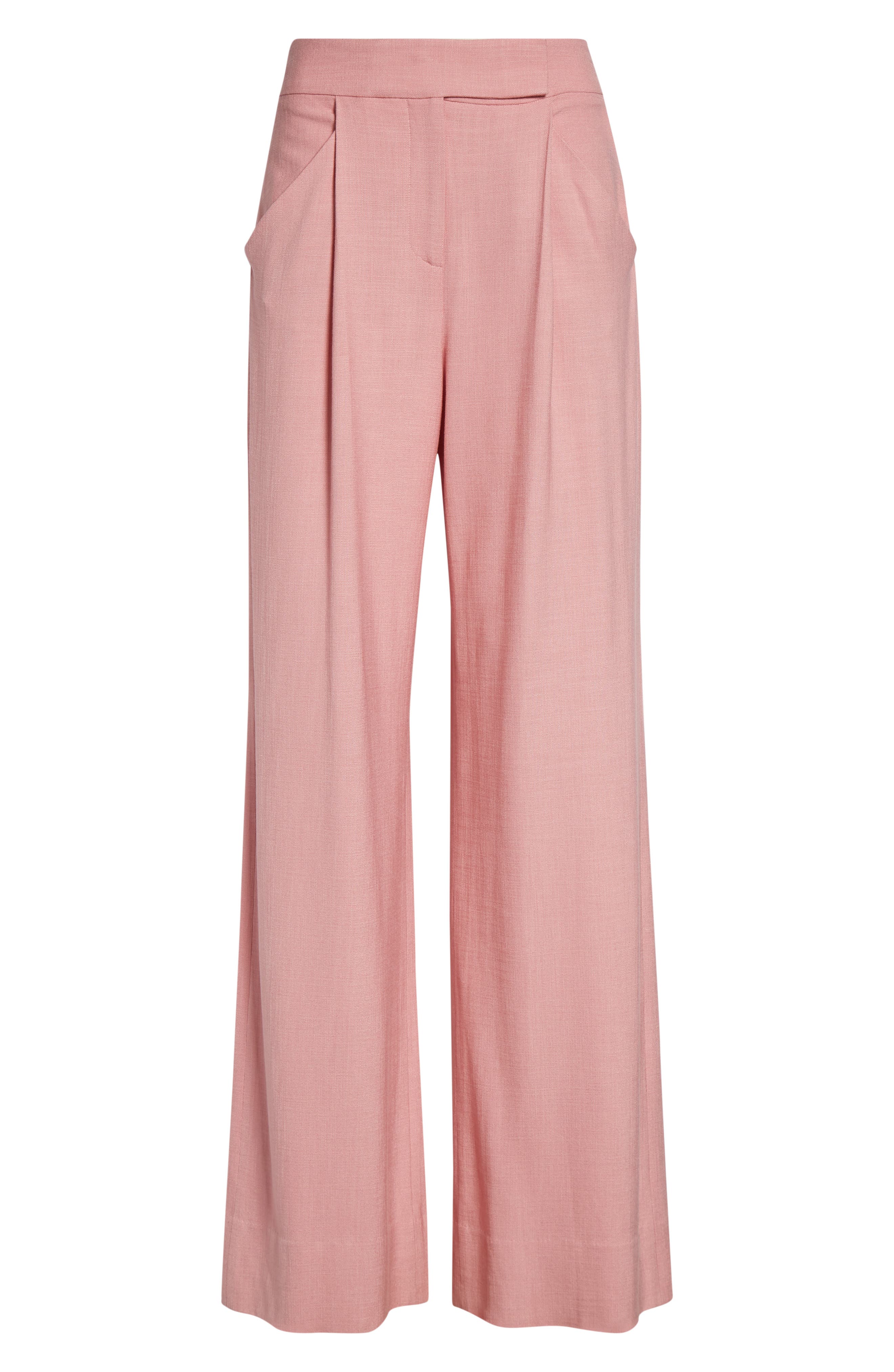 Veronica Beard Marbeau High Waist Wide Leg Pants — фото 6