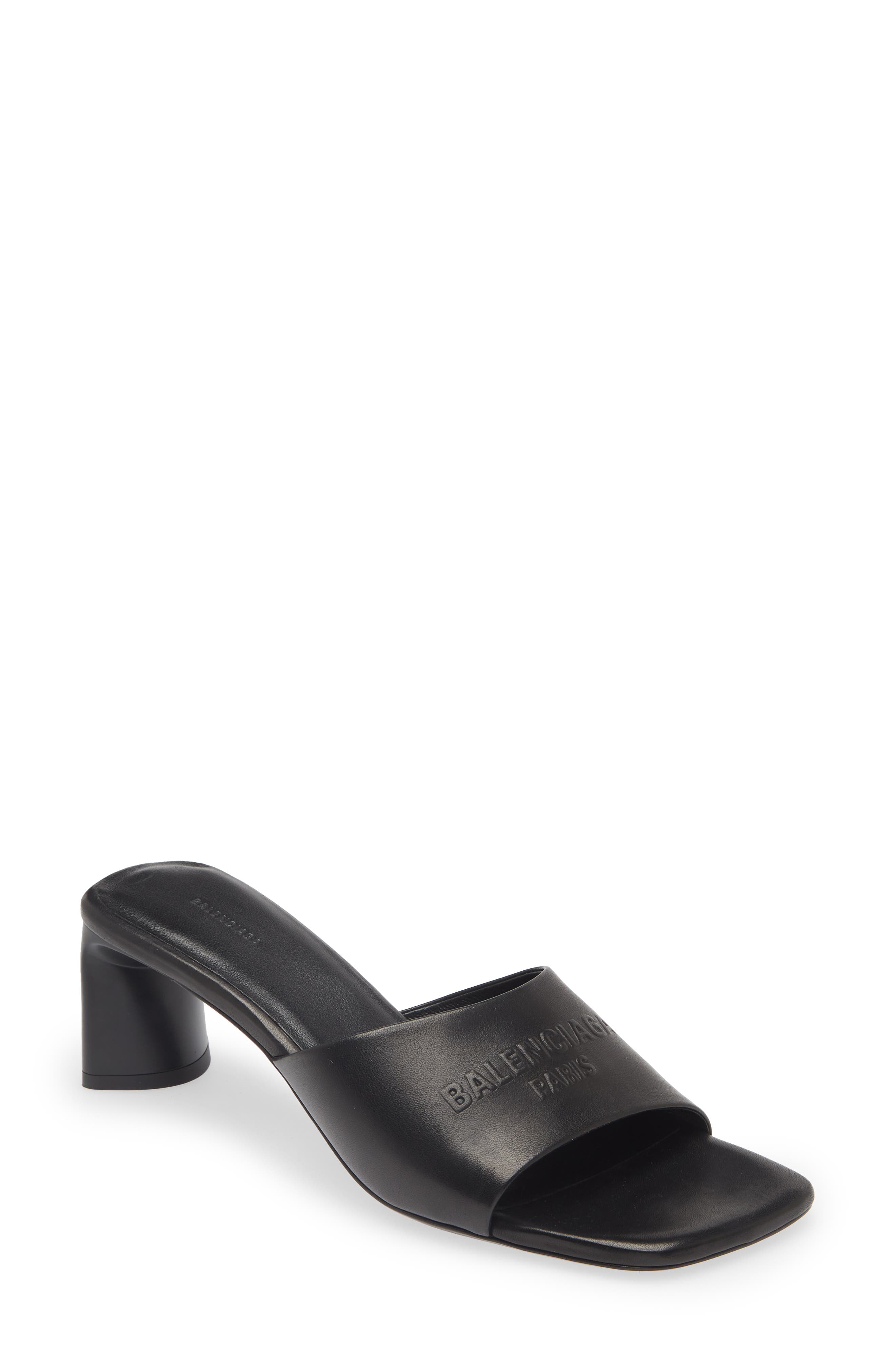 Balenciaga Dutyfree Slide Sandal, Main, color, 