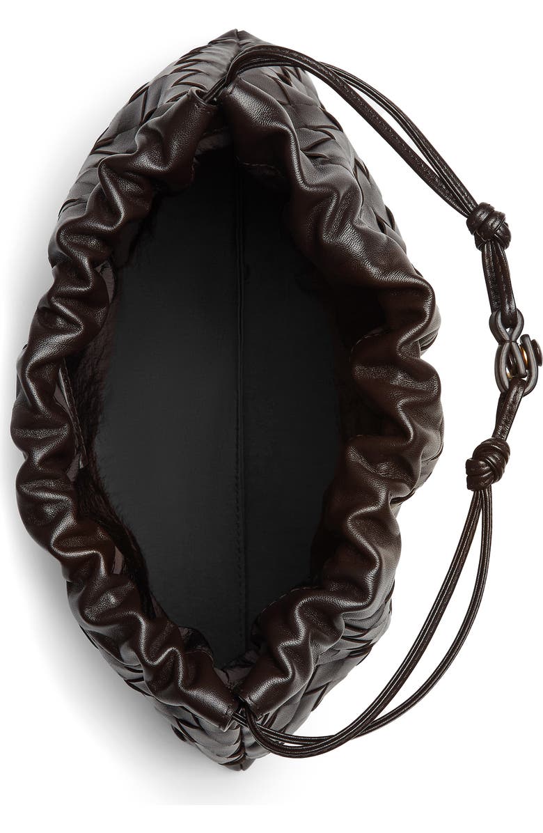 Bottega Veneta Medium Dustbag Intrecciato Leather Shoulder Bag, Alternate, color, 2132 Fondant-Gold