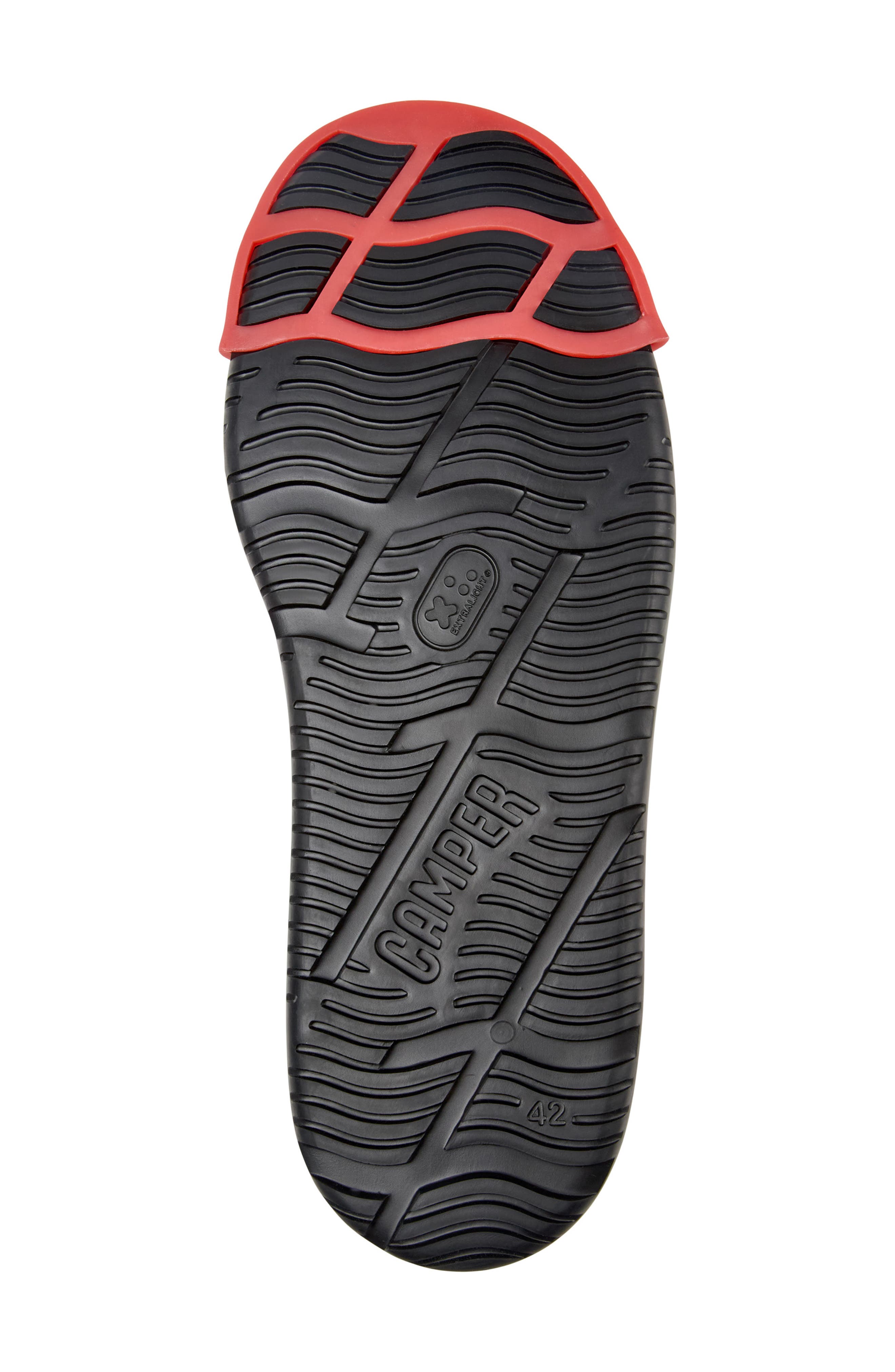 Camper Junction Runner Sneaker, Alternate, color, Black/ Red