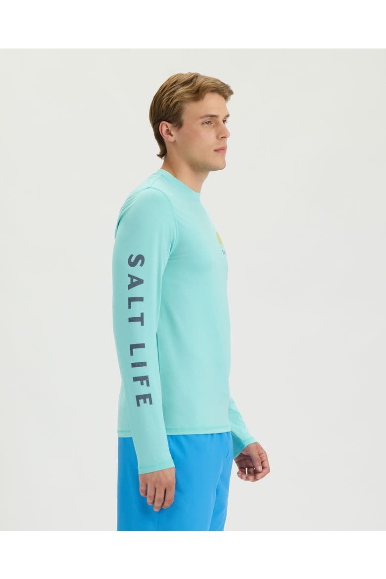 Seas the Day  Performance Long Sleeve Tee, Alternate, color, TIBETAN STONE HEATHER