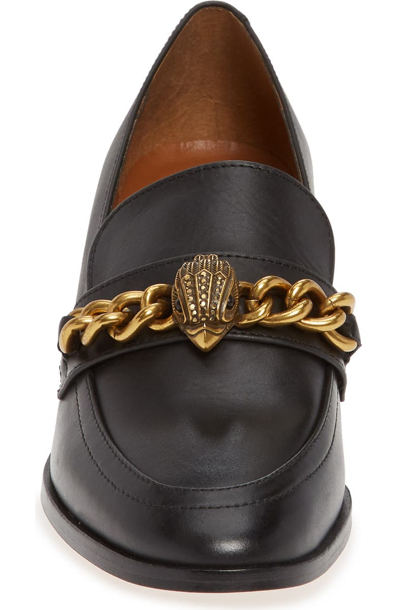 Kurt Geiger London Block Heel Loafer Pump, Alternate, color,