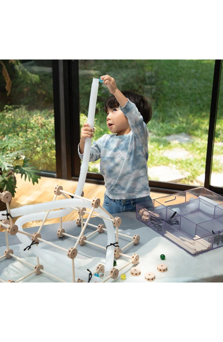 Kaplan Early Learning Company Inclined to Exploration Loose Parts STEM Kit, Alternate, color, Multicolored