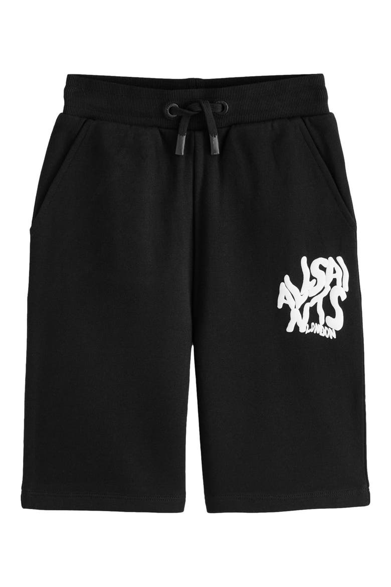 Kids' Orlando Sweat Shorts, Main, color, BLACK