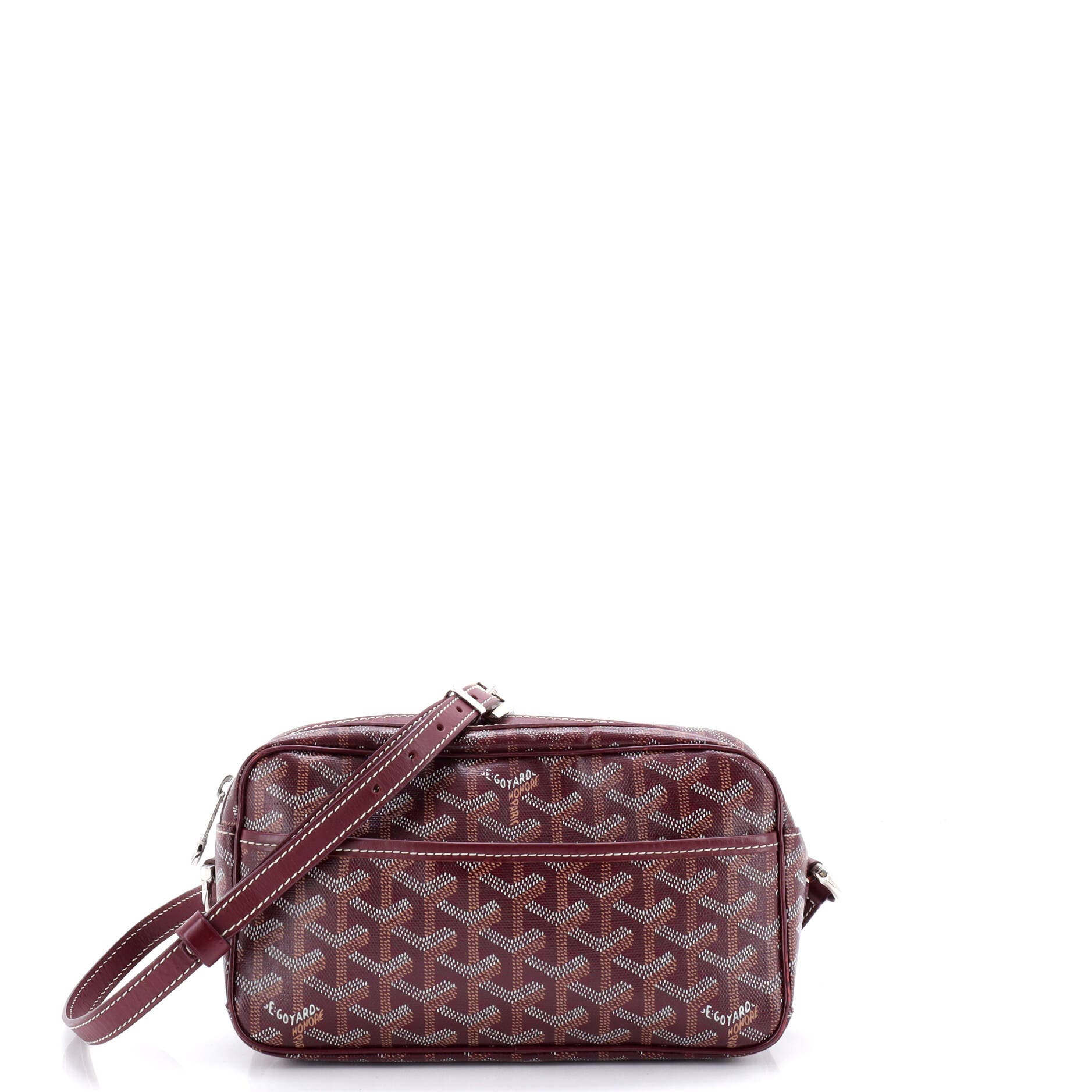 Pre-Owned Goyard Cap Vert Bag Coated Canvas, Main, color, 