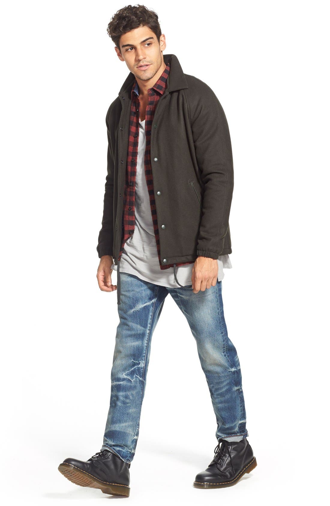 Dr. Martens 'Original 1460' Boot, Alternate, color, 