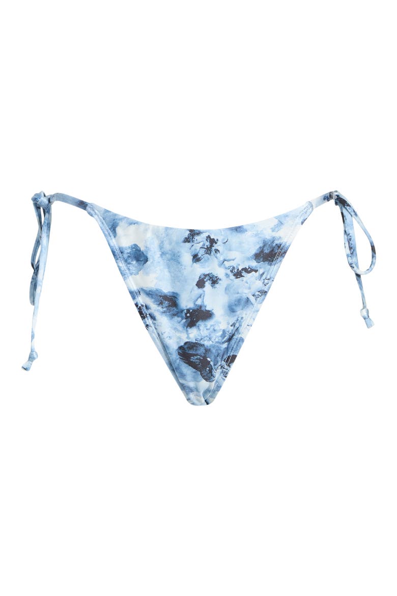 String Bikini Bottoms, Alternate, color, BLUE ANGEL PRINT