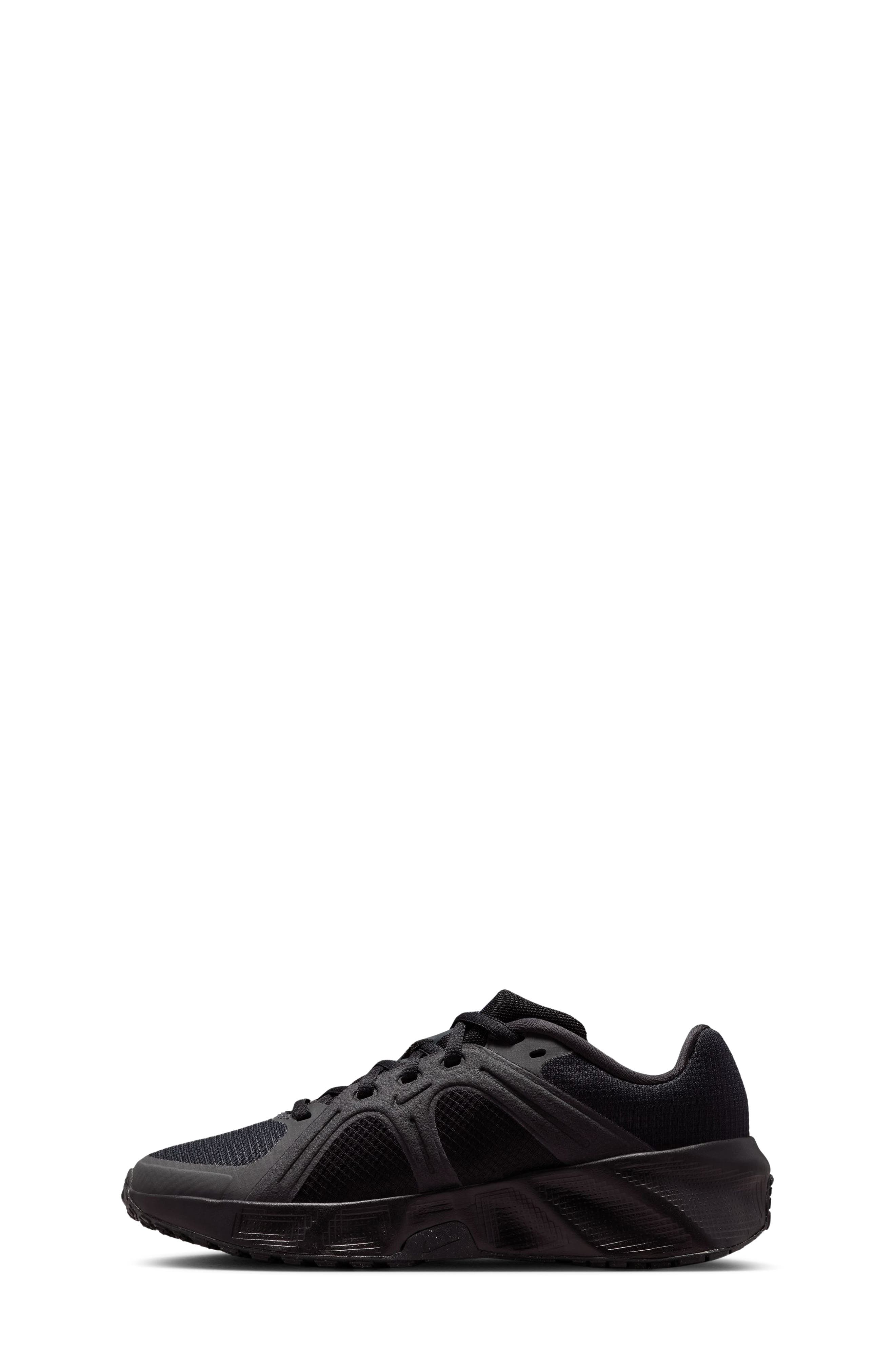 Kids' Metro Tek Sneaker, Alternate, color, BLACK/ MTLBLK