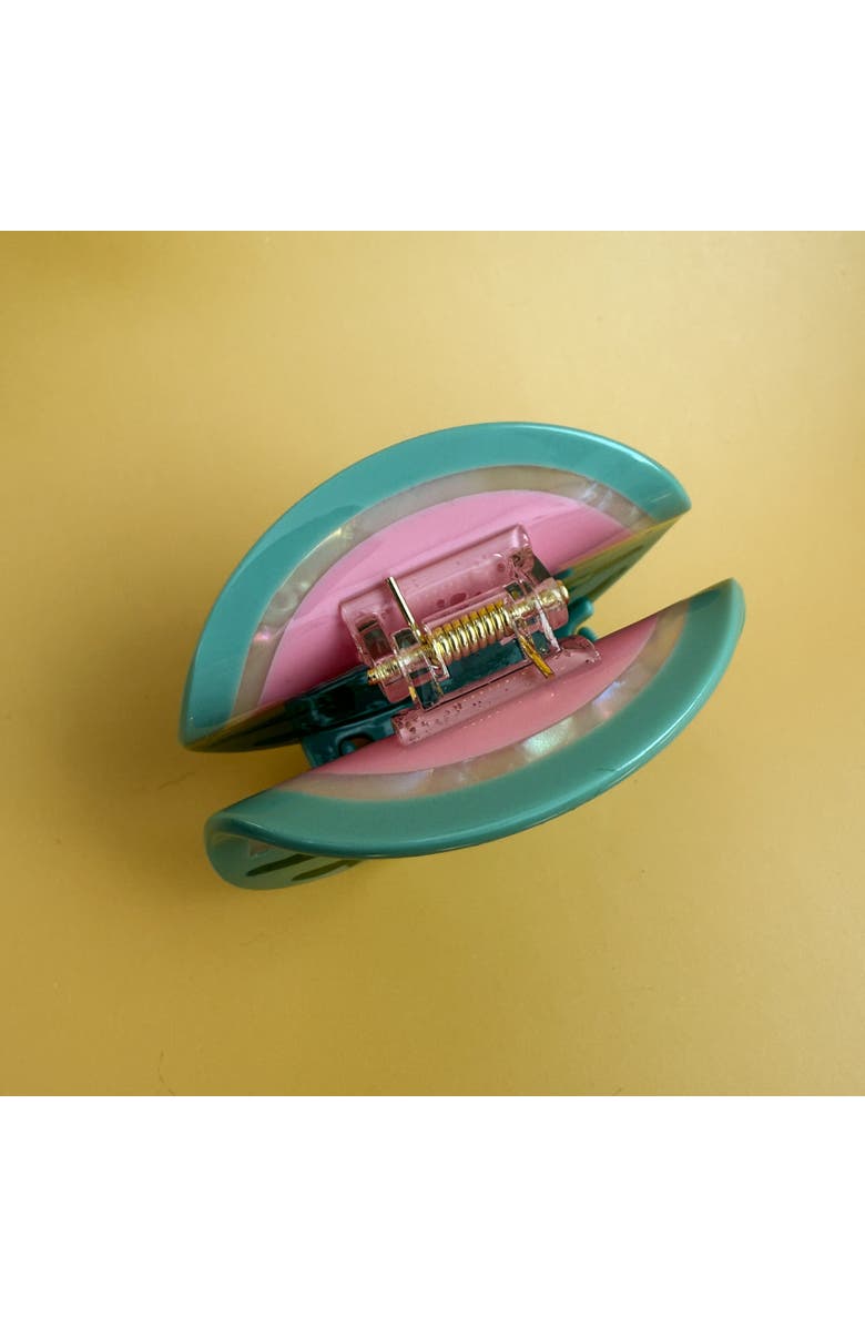 Centinelle Watermelon Hair Claw, Alternate, color, Green