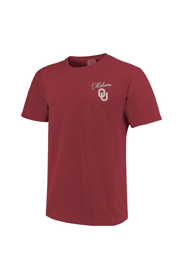 Men's Crimson Oklahoma Sooners Hyper Local T-Shirt, Alternate, color, Crimson