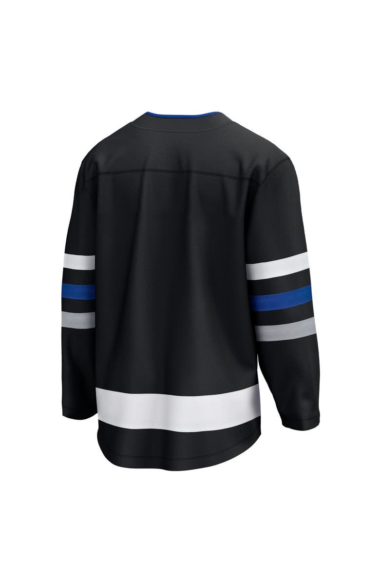 FANATICS Men's Fanatics Branded Black Tampa Bay Lightning Alternate Premier Breakaway Jersey, Alternate, color,