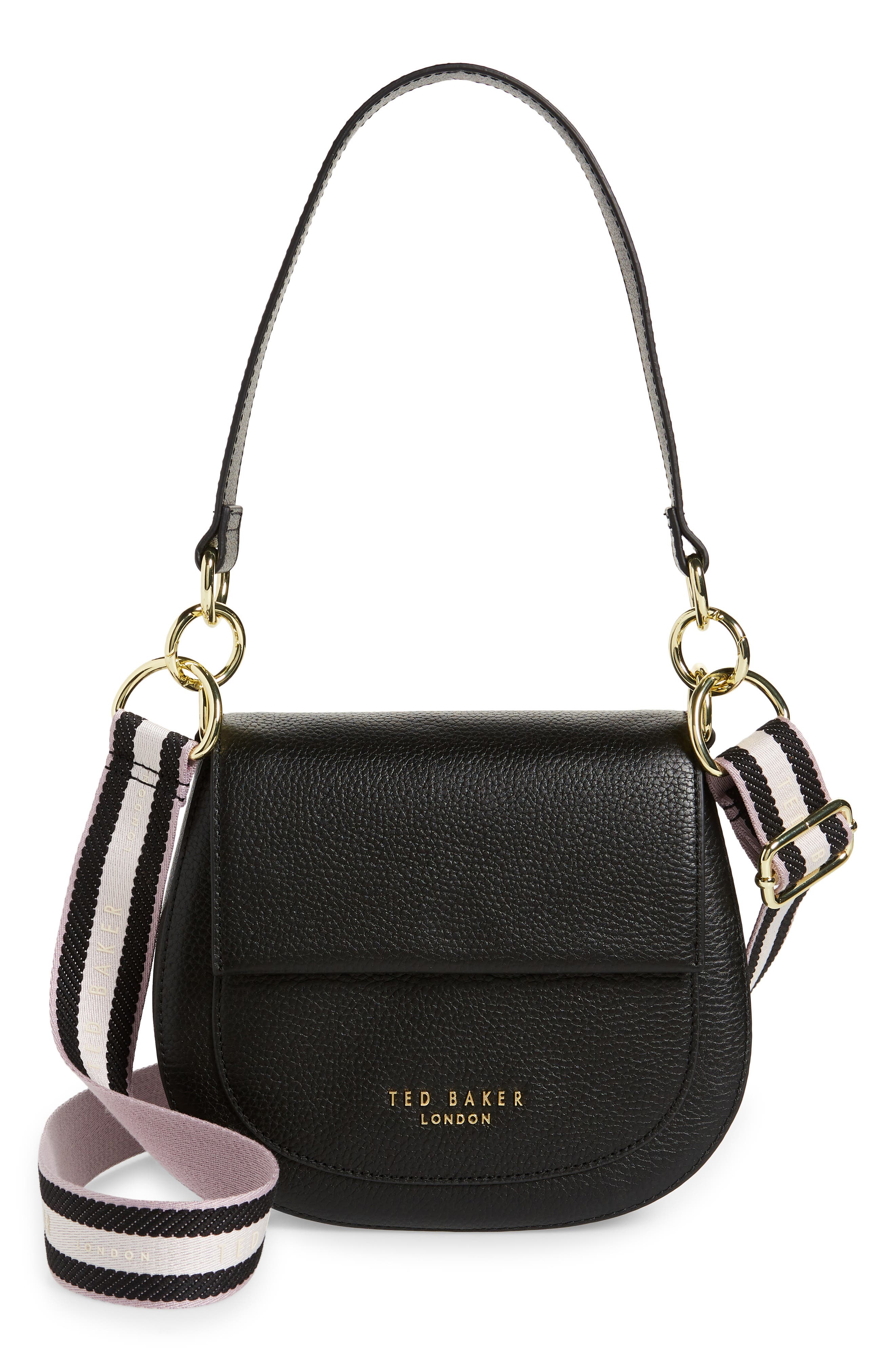 Ted Baker London Amali Leather Crossbody Bag, Main, color, 