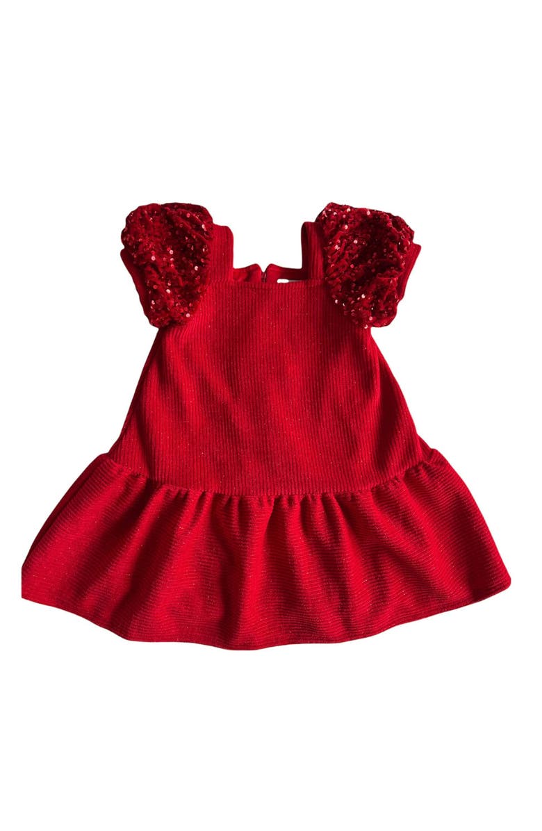 Lola + The Boys Love Dress, Main, color, Red