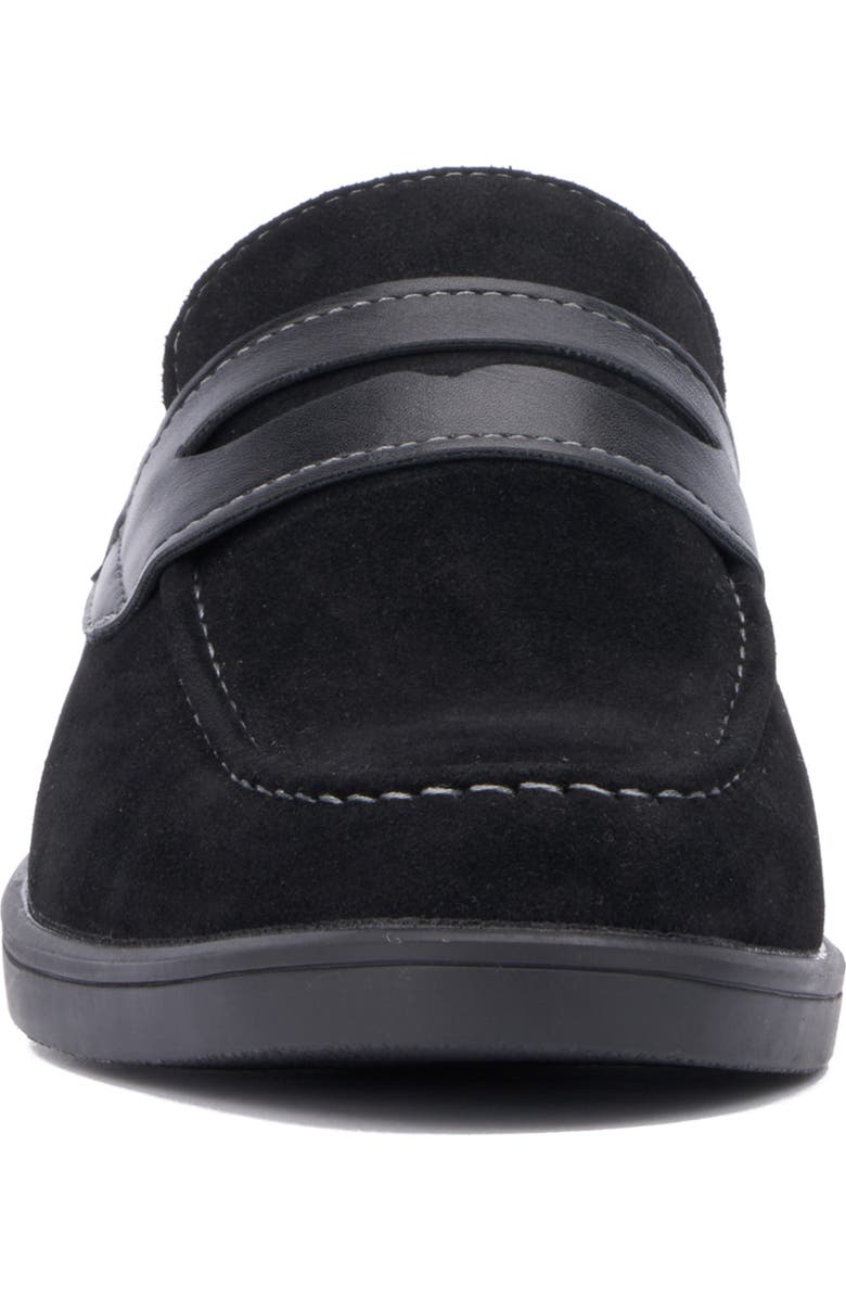 NEW YORK AND COMPANY Giolle Faux Leather Loafer, Alternate, color, Black